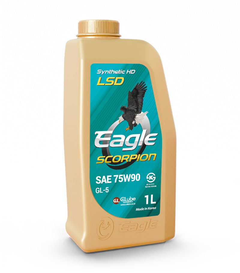 EAGLE SCORPION Gear Oil SYNTHETIC HD 75W90 API GL-5 LSD