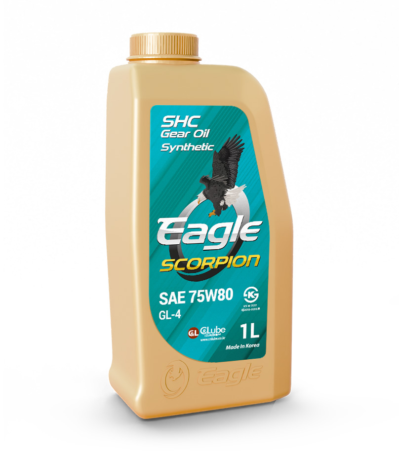 EAGLE SCORPION SHC Gear Oil SYNTHETIC 75W80 API GL-4