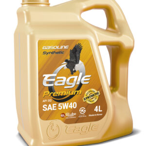 EAGLE PREMIUM Gasoline 100% Synthetic 5W-40 API SQ