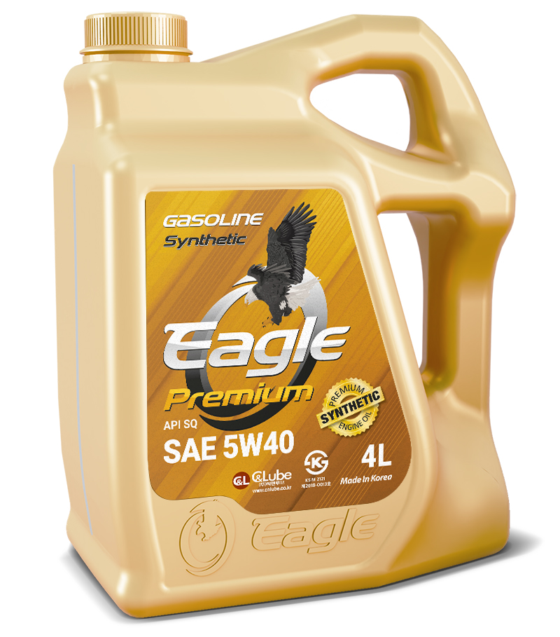 EAGLE PREMIUM Gasoline 100% Synthetic 5W-40 API SQ