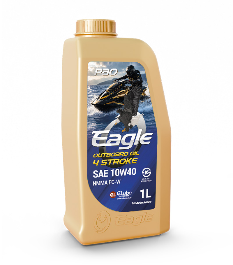 EAGLE PAO OUTBOARD OIL 4 STROKE FC-W 10W40