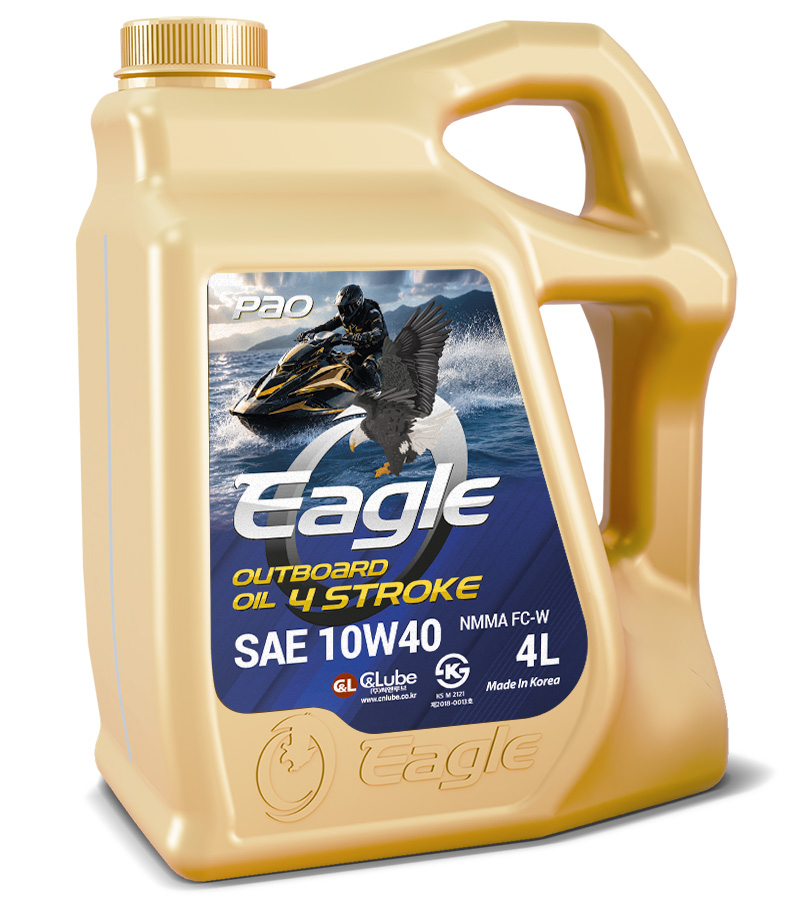 EAGLE PAO OUTBOARD OIL 4 STROKE FC-W 10W40